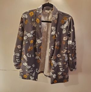 Maurices Floral Blazer size 1